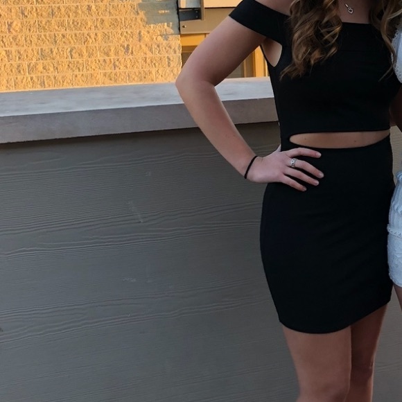 Silence + Noise black dress - Picture 2 of 9